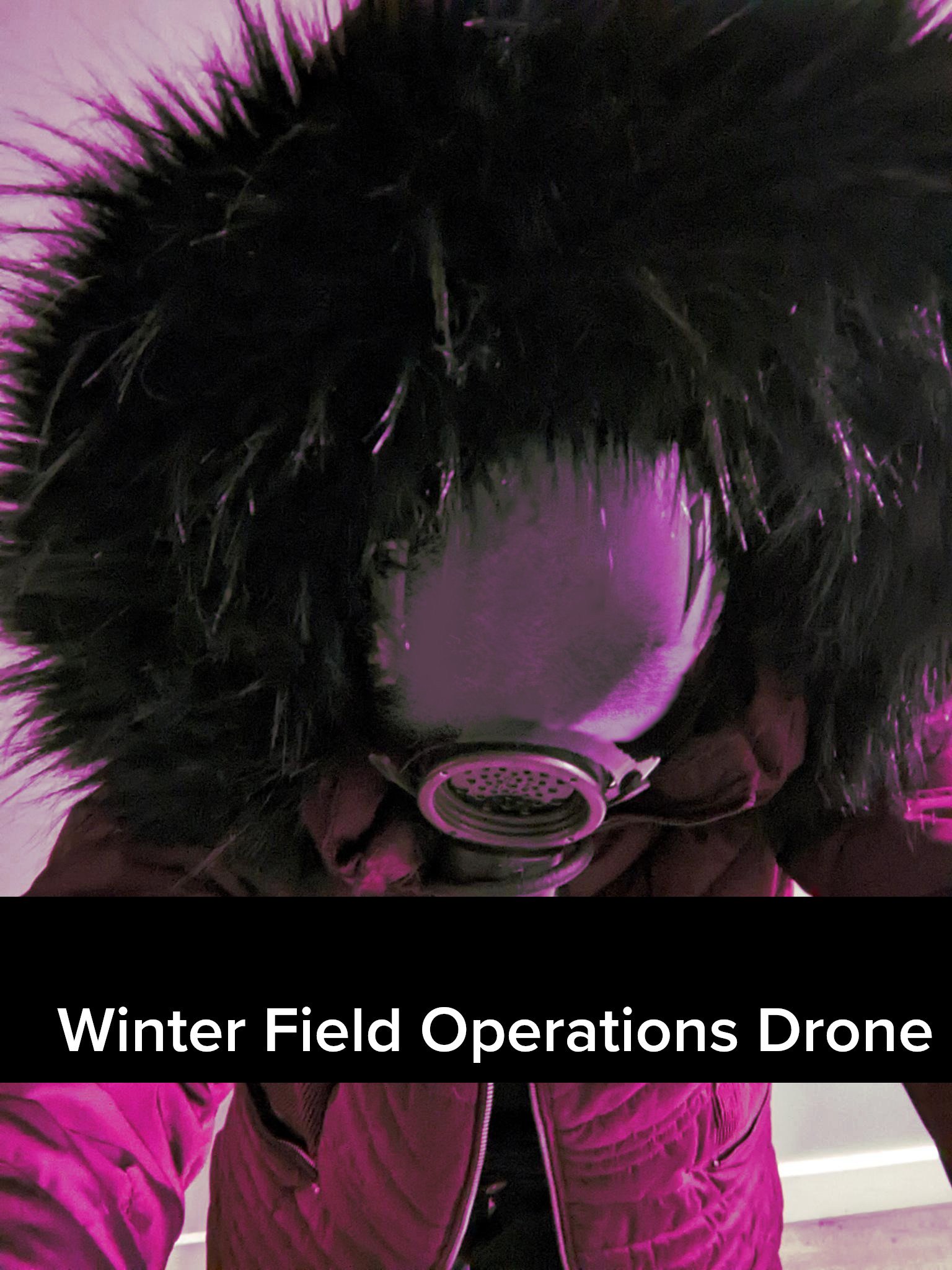 Winter Field Operations Drone